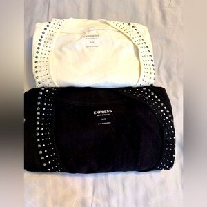 NWOT Express Sparkly tops